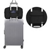 Denim Black 20L Foldable Underseat Travel Bag - Water-Resistant Hand