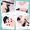 Brilliet Women's Cool Socks, Crew Socks, Transparent, See-through, Cotton, Cute,