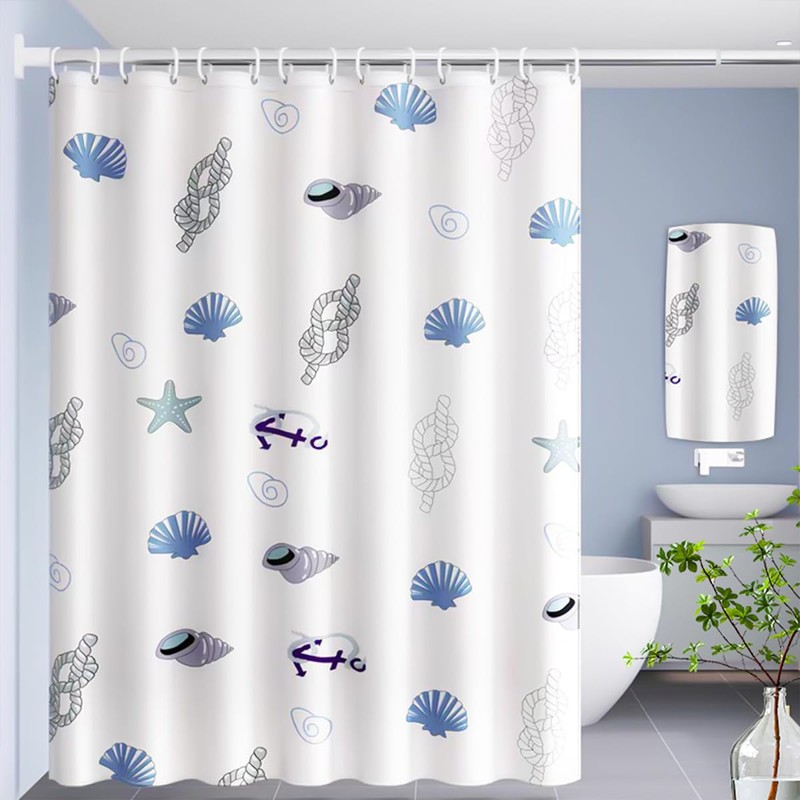 Cawtiuly Animal Patterns Shower Curtains Waterproof Washable Fabric Bath Curtain