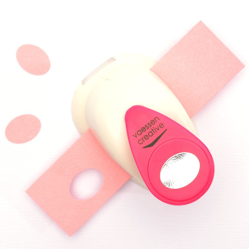 Vaessen Creative Craft Paper Punch - Oval - 1,2 x