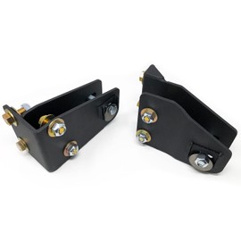 Tuff Country 20852 Axle Pivot Drop Brackets Pair (with 2" Front lift kit and 4 bolt mounting) 4wd Compatible with/Replacement for Ford F-250 1980-1997