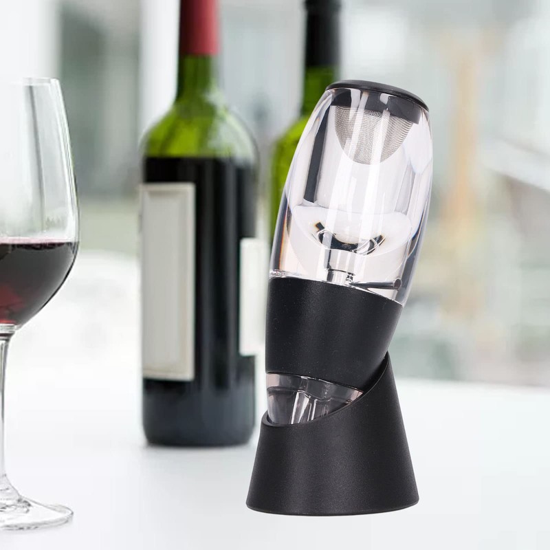 Wine Aerator, Durable Bernoulli Principle Decanter Made of Plastic, Wine