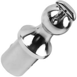 60601 2-5/16" Gooseneck Hitch Ball Puck System Compatible with 2013-2024 RAM 2500 3500 Truck Bed 30000 lbs GTW/ 7500 lbs VTW