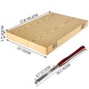 Happybuy 8PCS Wood Chisel Set, 7" Lathe Tools, Woodworking &