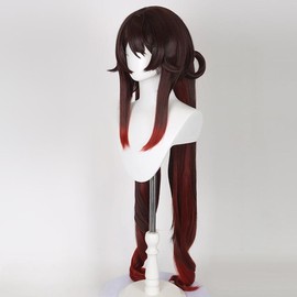 Haragin Cosplay Wig, Sea Lantern Festival, Walnuts, Fu-Tao, Wig, Genshin, Shinkaku, Disguise Wig, Heat Resistant Wig, Anime Wig, Daily Photography, Halloween, Cultural Festival, School Park Festival