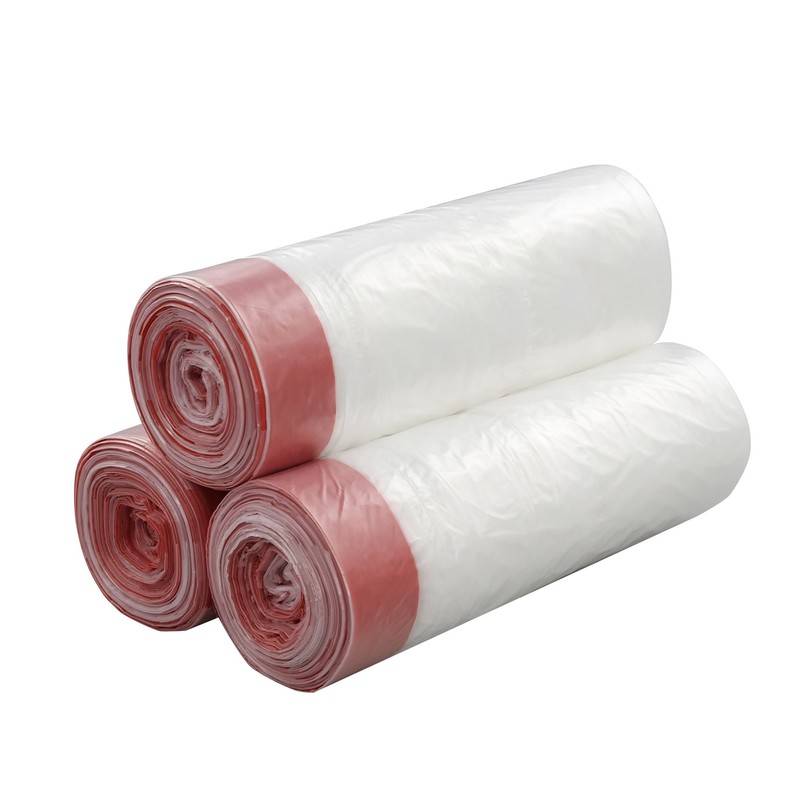 pekky 4 Galones Pequeños Cordón Heavy Duty Bolsas de Basura,