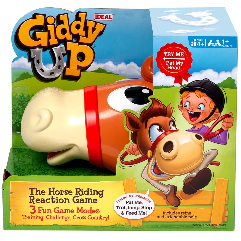 IDEAL | Giddy Up: The horse riding reaction game!| Kids
