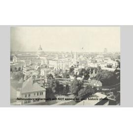 1893 Chicago Worlds Fair PHOTO Railroad and Ferris Wheel in Distance!