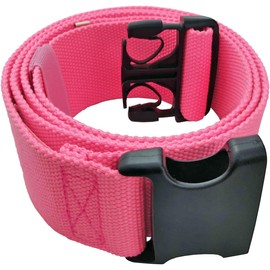LAMBOX Walking Transfer Gait Belt 60 inch with Quick Release Buckle for Seniors, Nurses, Caregivers or Therapist (Pink)