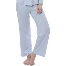 Lusome Donna Sleep Pants for Hot Flash Relief, Women’s Cooling Pajama Pants for Night Sweats and Hot Sleepers, Cooling PJs for Women, Blue XS