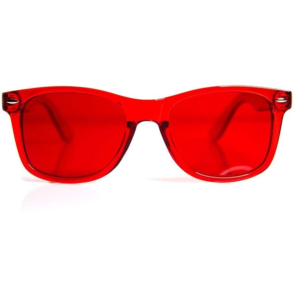 GloFX Red Color Therapy Glasses Chakra Glasses Relax Glasses