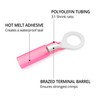 Wirefy 150 PCS Heat Shrink Ring Terminals #10 - Marine
