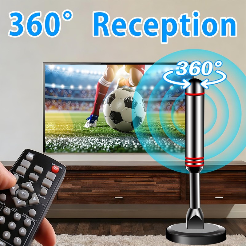 TV Antenna for Smart TV Indoor, 2026 Digital Indoor Antennas