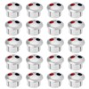 eMagTech 20pcs Faucet Indicators Handle Hot and Cold Water Signs