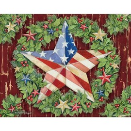 LANG Americana Christmas Boxed Christmas Cards (1004907) - Festive Holiday Greeting Cards with Envelopes