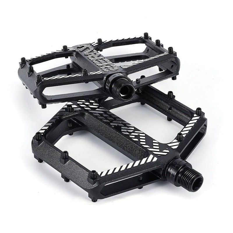 ZERAY ZP-D269 Wide Platform Pedals with Non-Slip Dots for MTB,