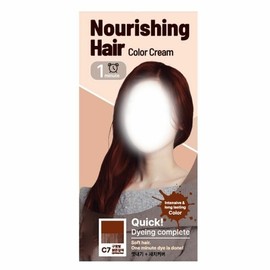 Super easy dyeing done in 1 minute Squid ink hair dye C7 (WA92402) - Basic product / 초간편염색 1분이면 끝 오징어먹물 헤어 염색약 C7 (WA92402) - 기본상품