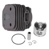 48mm Cylinder Piston Kit Cylinder Piston Circlip Set Garden Chainsaw