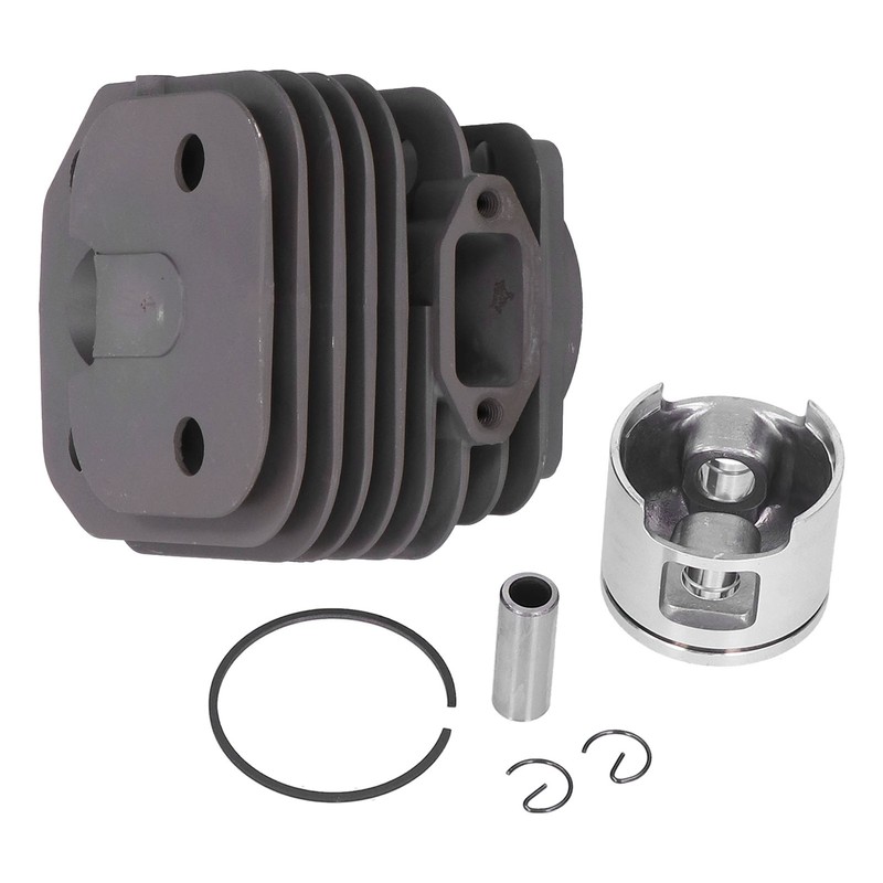 48mm Cylinder Piston Kit Cylinder Piston Circlip Set Garden Chainsaw