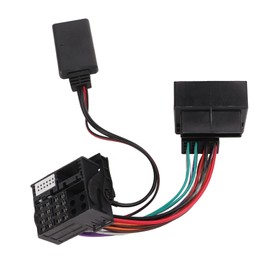 Auto Bluetooth Adapter, Bluetooth 5.0 Radio Aux Kabel 12 Pin Ersatz für W169 W245 W203 W209 W164