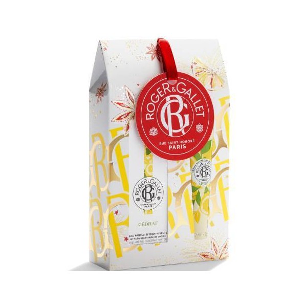 Roger & Gallet Xmas Set Fragrant Ritual Cedrat, 30ml &
