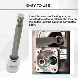 ReluxGo DSG Gearbox Clutch Motor Electromechanical Unit Unlocking Tool for Ford DPS6 / 6DCT250 Focus Car Motors Transmission Ford Focus DPS6 Clutch Reset Actuator Tool