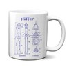 Starship Blueprint 11oz Mug