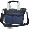 LINOLUNA Round Bag, Shoulder Strap Included, Waterproof, Round Tote, Cart