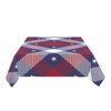 GSRONY Decorative Rectangle Table Cloths Red White and Blue Checkered
