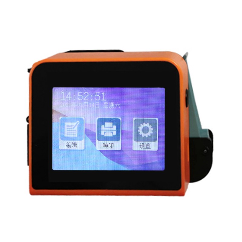 Handheld Inkjet Printer LED Touchscreen 4 Core CUP Automatic Portable