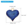 PATIKIL Heart Charm, 30Pcs Mini Lovely Heart Pendant Charm Bulk