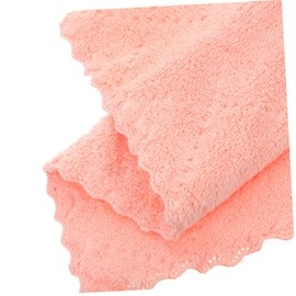 LALAFINA 10pcs Microfiber Makeup Remover Cloths Soft Facial Cleansing Towels for Women Absorbent Washcloths Mixed Colors Easy to Wash Portable for Travel Home Use