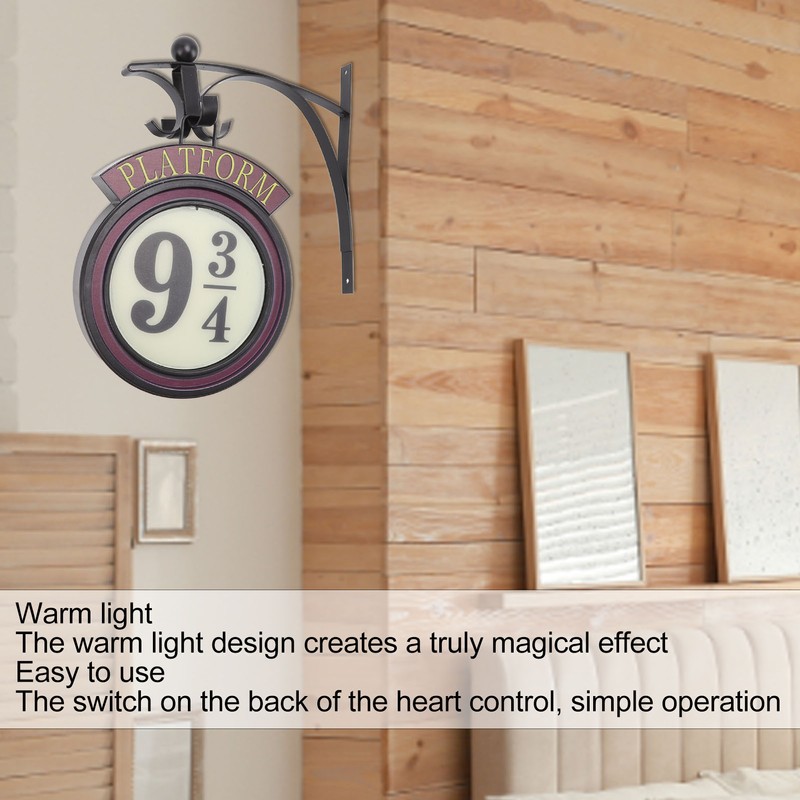 LED Hanging Wall Light 9 3/4 Night Hanging Lamp Courtyard