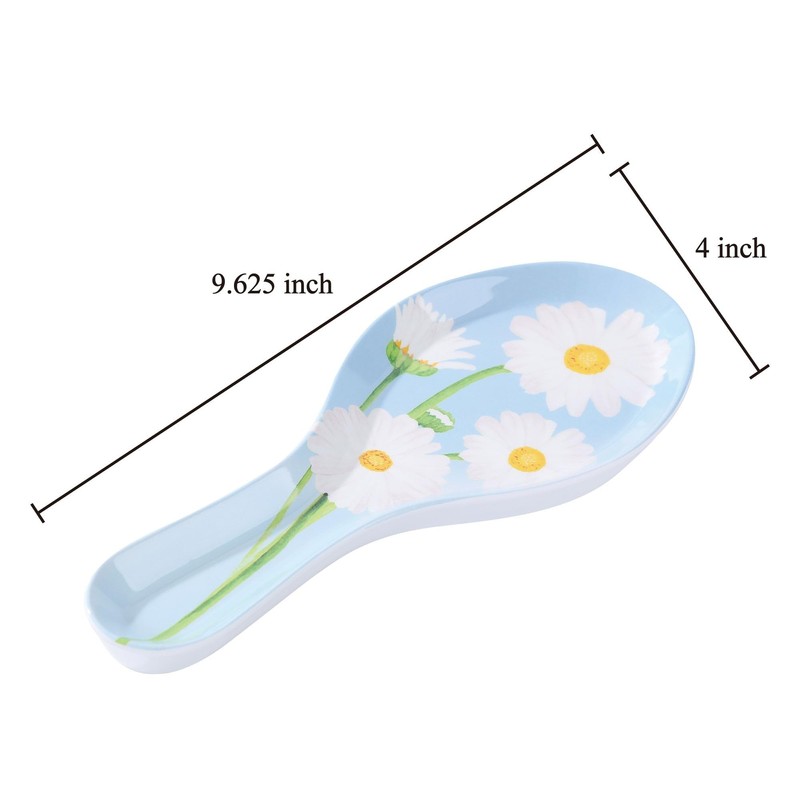 UPware Melamine Spoon Rest Spoon Holder Kitchen Utensil Holders 9.625