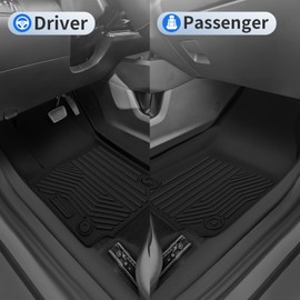 DAZANZAN Floor Mats for Chevy Equinox Fuel (Non EV) 2025 2026/For GMC Terrain 2025 2026 All Weather Equinox/Terrain Floor Mats Full Set for Chevy Equinox/for GMC Terrain Accessories 2025 2026