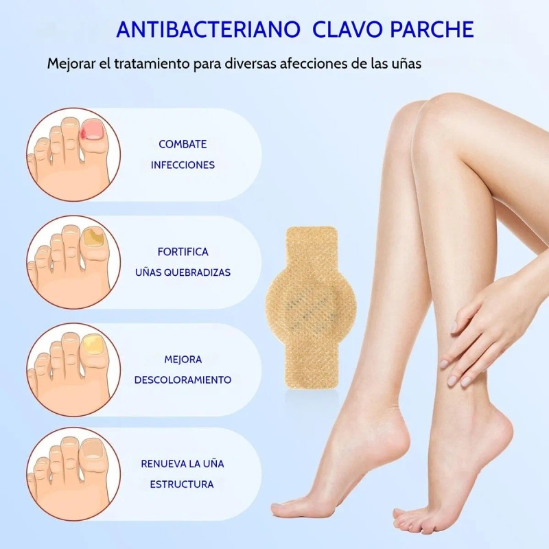 Parches De Uñas Fúngicas, 42pcs De Tratamiento