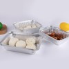 Disposable Tin Foil Box with Lid Outdoor Barbecue Baking Oven