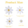 Dmnnlp 40 Pcs Daisy Iron on Patches, Embroidery Daisy Applique