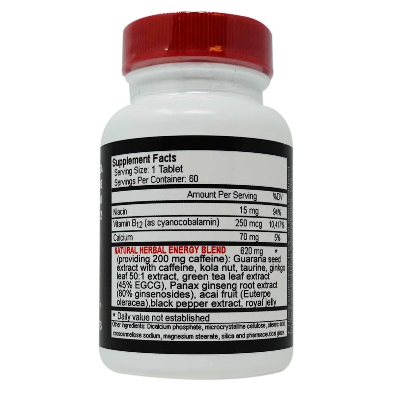 Hot Stuff Up Your Gas Herbal Energy Blaster 60 Tablets