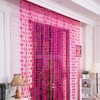 UOOOM Thread Curtain 100 x 200 cm, Door Curtain Window