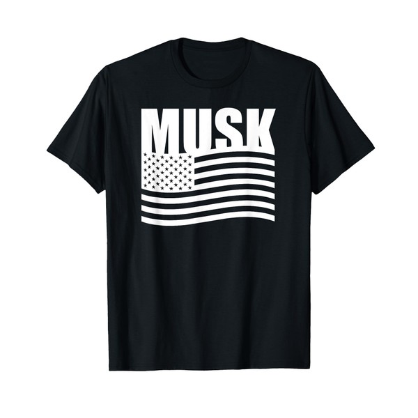 Musk USA Flag 2024 T-Shirt