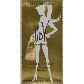 Udv Gold Issime By Ulric De Varens For Women. Eau De Parfum Spray 2.5 OZ