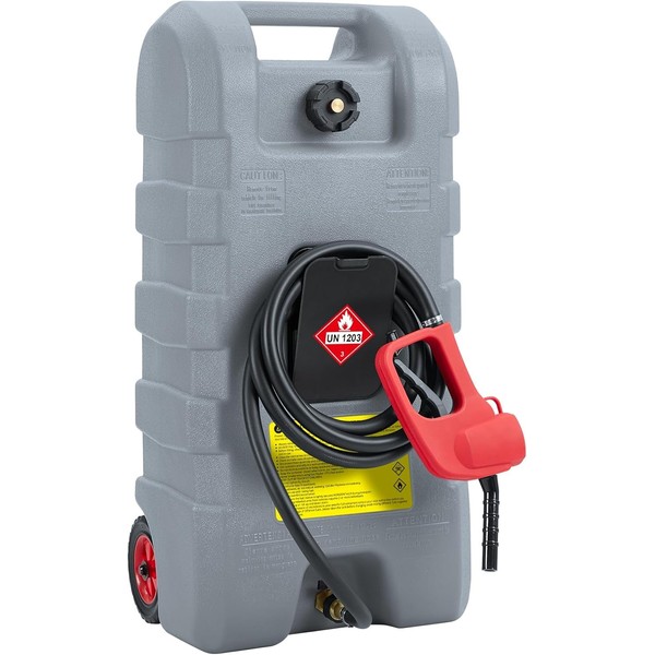 15 Gallon Gas Can, Fuel Tank Container With LE Fluid