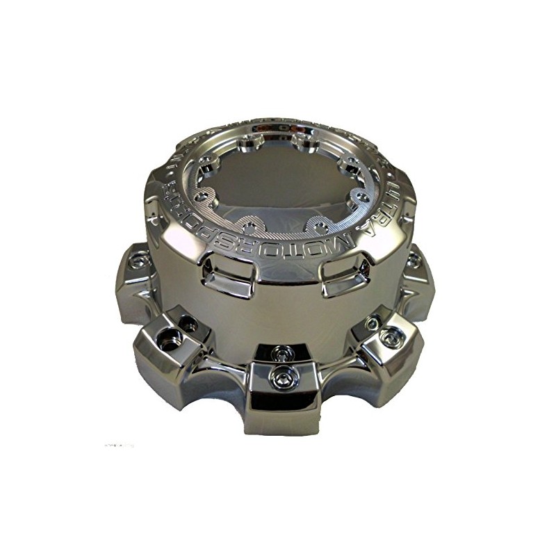 Ultra Motorsports 8 Lug Chrome Wheel Center Cap ONE (1)