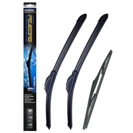 PEJIEDAS 3 x OEM Wiper Blades, Replacement Wiper Blades for Hyundai Santa Fe 2019-2023/Elantra GT 2018-2020/Kia Sportage 2017-2023/Sorento 2016-2020 (26“ & 16” Front Wipers + 12” Rear Wiper Blades)