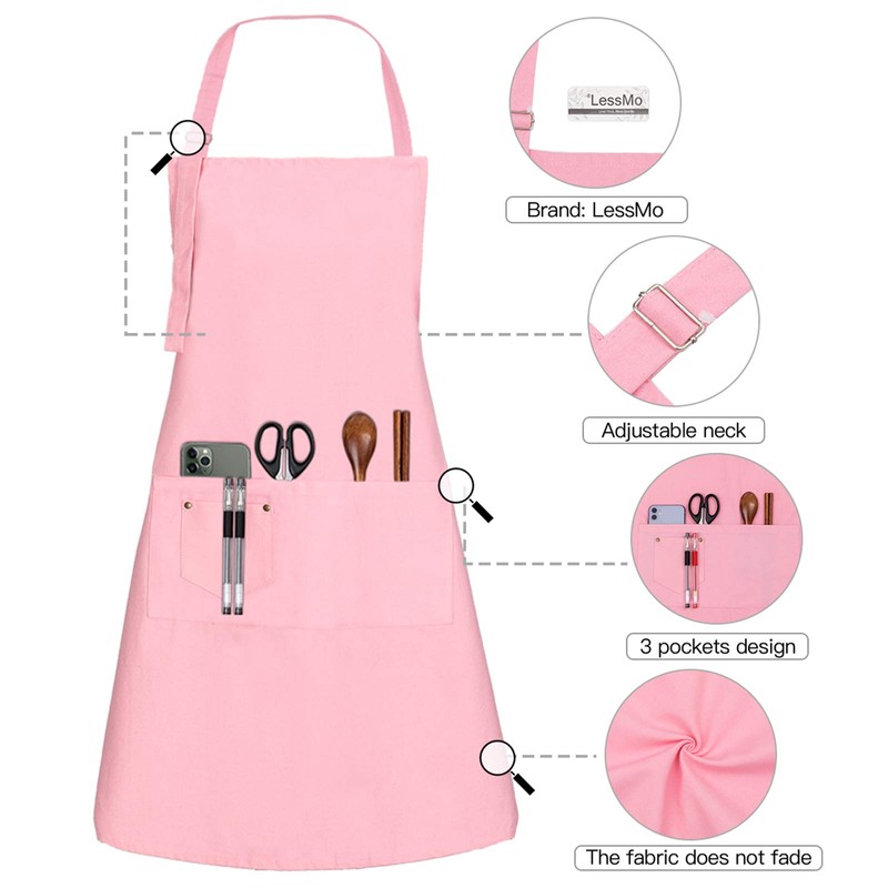 LessMo Apron, BBQ Apron and Cooking Apron in Professional Quality