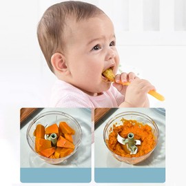 SVP 180ML Vegetable Fruits Garlic Onions Spice Chopper Mix Food Processor, Hand Full Mincer Blinder For Baby Food Maker