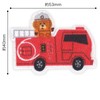 Pioneer Tomica Tsumupappa Fire Engine with 1 Patch (Height x