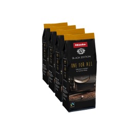 Miele Black Edition One For All Hand-Selected & Hand-Roasted Whole Coffee Beans - USDA Organic, Fair Trade Certified - 8.8 oz (250g)