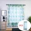 Trees Sheer Curtain Window Durable Creative Voile Drape Vala